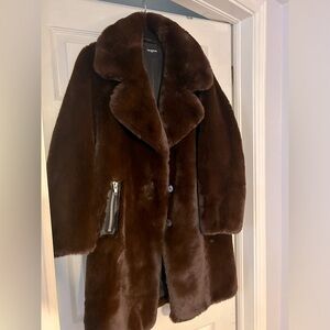 The Kooples (faux) fur coat Brand New with tags!